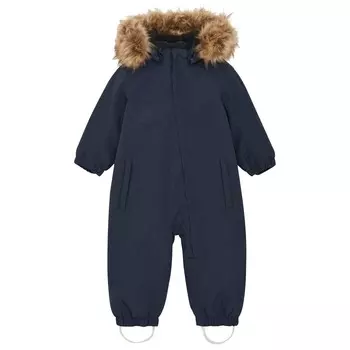 Комбинезон Color Kids Baby's Coverall with fake Fur, цвет Total Eclipse