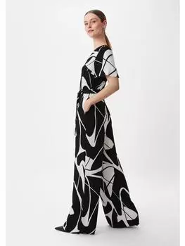 Комбинезон comma, цвет creme/schwarz