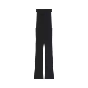 Комбинезон Courrges Illusion Draped Bustier Jumpsuit Black, черный