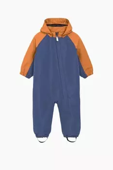 Комбинезон – цветные блоки и сплошной цвет Color Kids, индиго