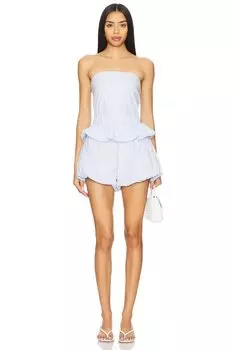 Комбинезон Darra Line & Dot, white & blue