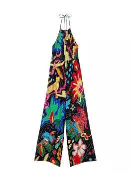 Комбинезон Desigual Jumpsuit, черный