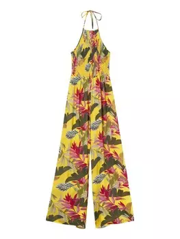 Комбинезон Desigual Jumpsuit, цвет Mixed colors