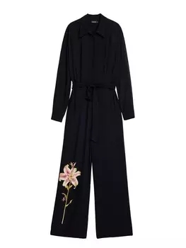 Комбинезон Desigual Regular Jumpsuit, черный