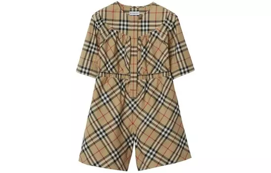 Комбинезон детский Burberry, бежевый