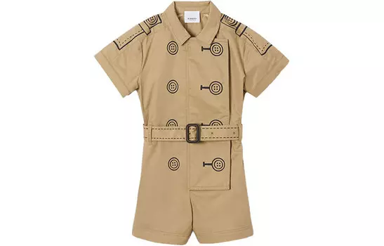 Комбинезон детский Burberry, хаки