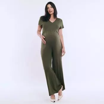 Комбинезон для беременных Motherhood с V-образным вырезом, цвет Deep Depths