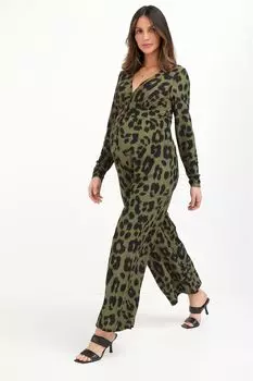 Комбинезон для беременных на пуговицах Next, хаки