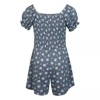 Комбинезон для девочек 4-6x Hurley со сборками Hurley, розовый