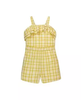 Комбинезон для девочек с рюшами, детский Hope & Henry