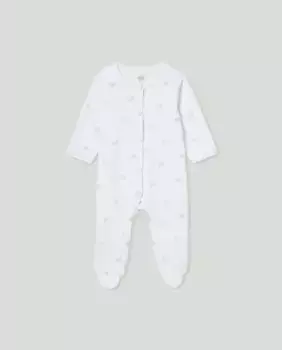 Комбинезон для девочки на липучке Cotton Juice, красный