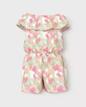 Комбинезон для девочки name it, зеленый