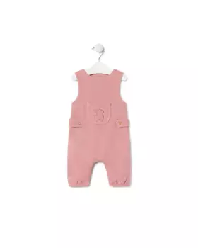 Комбинезон для девочки с центральным карманом Tous, розовый