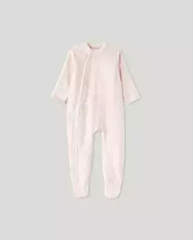 Комбинезон для девочки со звездами Cotton Juice, розовый