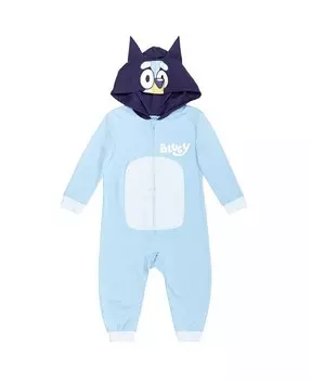 Комбинезон для косплея на молнии для мальчиков до 12 месяцев — 10–12 лет Bluey, синий