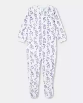 Комбинезон для мальчика с принтом Cotton Juice, синий