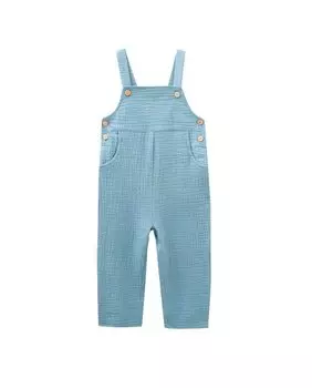 Комбинезон для мальчика синего цвета с деревянными пуговицами Dadati, светло-синий