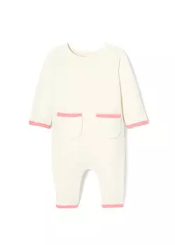 Комбинезон для маленьких девочек из мериносовой шерсти Jacadi Paris