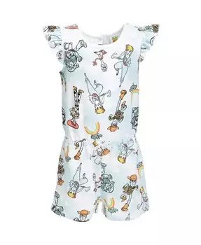 Комбинезон для маленьких девочек с Минни Маус и Микки Маусом «Кошмар перед Рождеством» Pixar «История игрушек Король Лев» Disney, синий