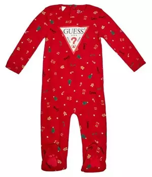 Комбинезон для младенцев Guess рождественский, красный