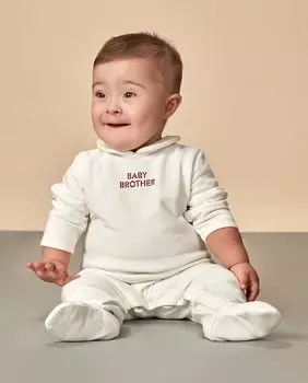 Комбинезон для младшего брата Gocco, белый