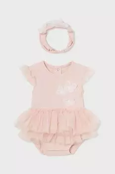 Комбинезон для новорожденного Mayoral Newborn, бежевый