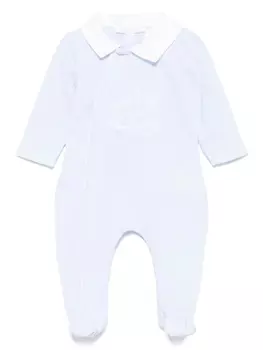 Комбинезон для новорожденного с вышивкой Patachou, синий