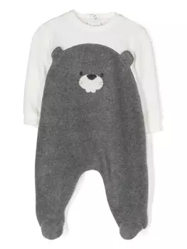 Комбинезон для новорожденного Teddy Bear Il Gufo, серый