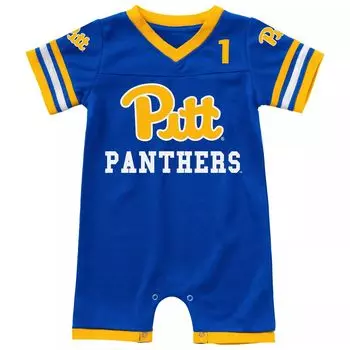 Комбинезон для новорожденных и младенцев Colosseum Royal Pitt Panthers Bumpo Football Colosseum