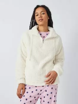 Комбинезон для отдыха Borg Snuggle John Lewis ANYDAY, слоновая кость