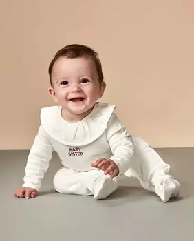 Комбинезон для сестры Gocco, белый