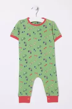 Комбинезон для скейтборда Fatface с принтом Fat Face, зеленый