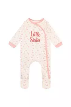 Комбинезон для сна для малышки и сестры Harry Bear, розовый
