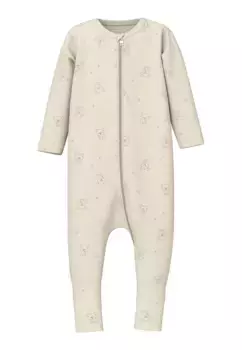 Комбинезон для сна Name It "NBNNIGHTSUIT ZIP FF RAINY KOALA NOOS", цвет Rainy Day