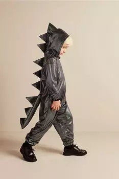 Комбинезон дракона H&M, серебряный