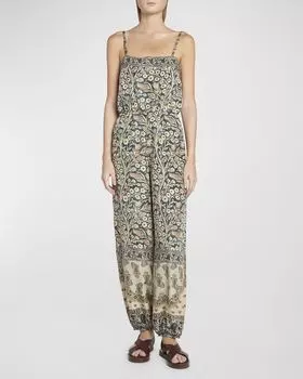 Комбинезон «Древо жизни» Tuta Hede Loro Piana, цвет T1G4 Deep Teallight