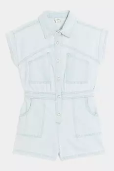 Комбинезон джинсовый для девочек River Island, синий