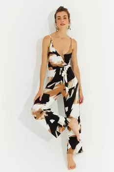 Комбинезон - Ecru - Классический крой Cool & Sexy, экрю