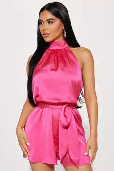 Комбинезон Fashion Nova 61928SK, фуксия