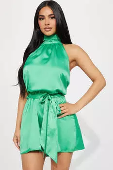 Комбинезон Fashion Nova 61928SK, зеленый