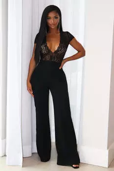 Комбинезон Fashion Nova 7711J, черный