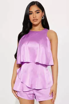 Комбинезон Fashion Nova BR1077, лавандовый