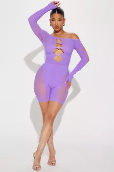 Комбинезон Fashion Nova CHT120208, лавандовый