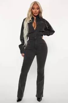 Комбинезон Fashion Nova CR50534, черный