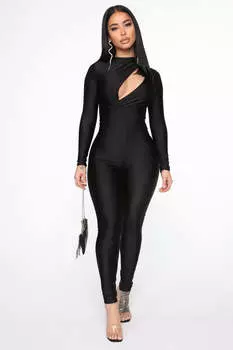 Комбинезон Fashion Nova DT1252JP, черный