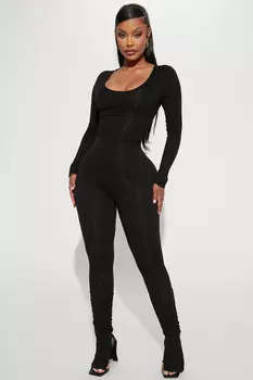 Комбинезон Fashion Nova EJ2529N, черный