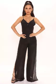 Комбинезон Fashion Nova FE22E519, черный