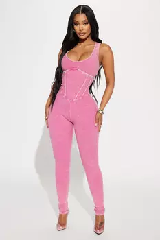 Комбинезон Fashion Nova GD3022, фуксия