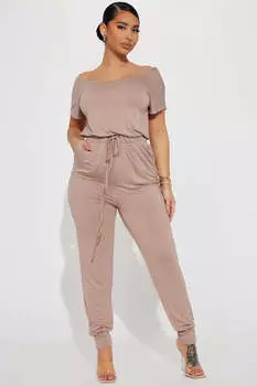 Комбинезон Fashion Nova HF23C825, мокко