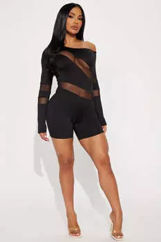 Комбинезон Fashion Nova HKJ22141, черный